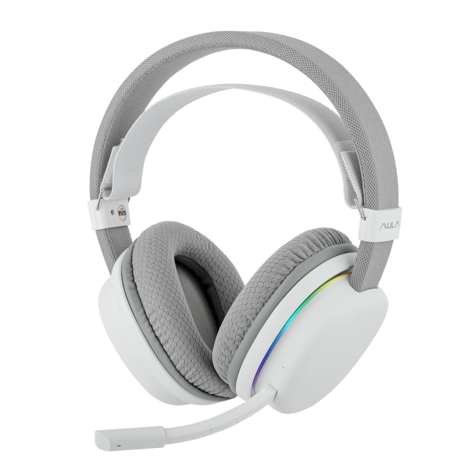 AULA G7 Wired/Bluetooth/2.4GHz Wireless Gaming Headphone with Detachable Noise Canceling Mic RGB 1000mAh for PS4/PS5/PC/Switch