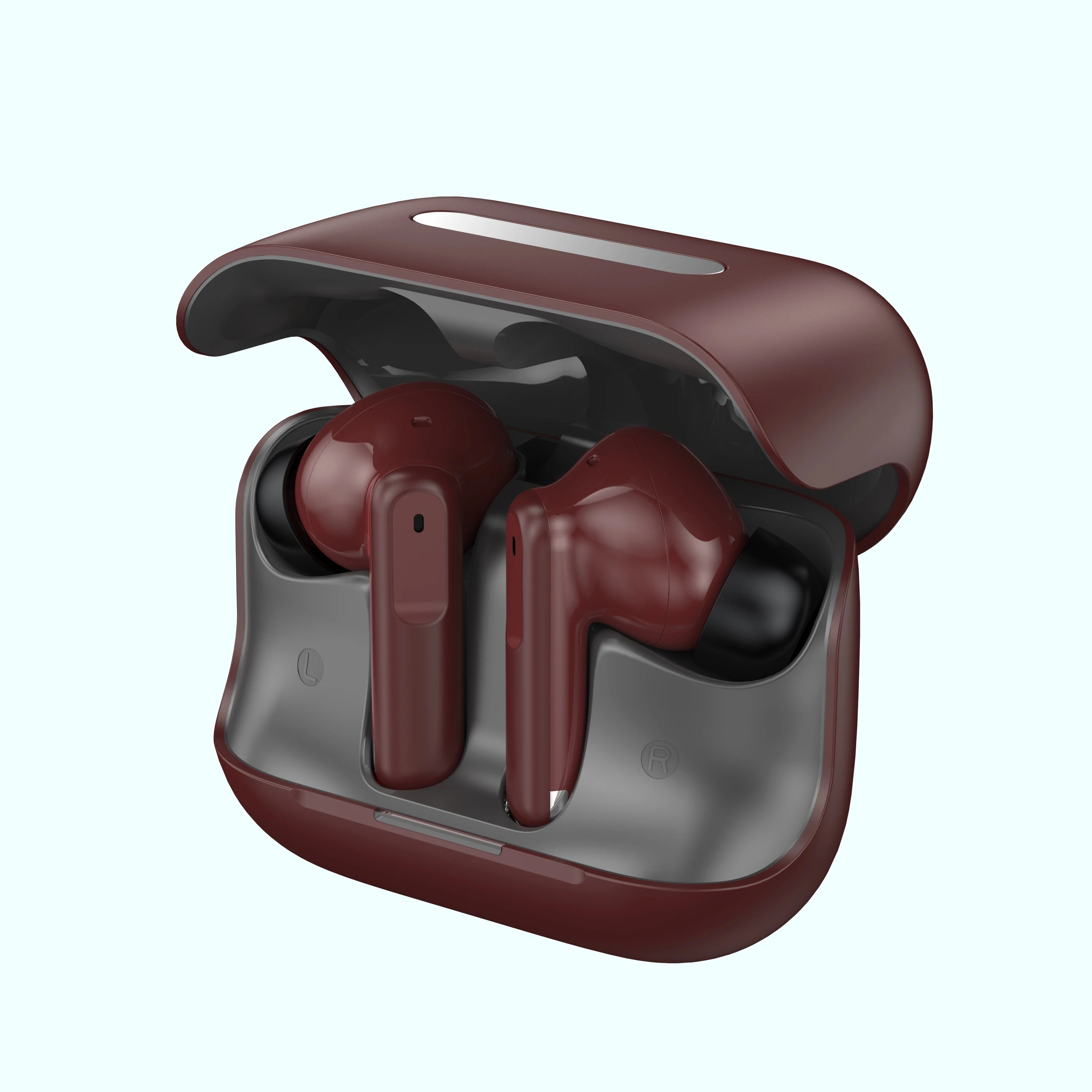 2026 New Model ANC + ENC Hybrid Noise Reduction Low Latency Long-Range High-End Business Wireless Bluetooth Earphones